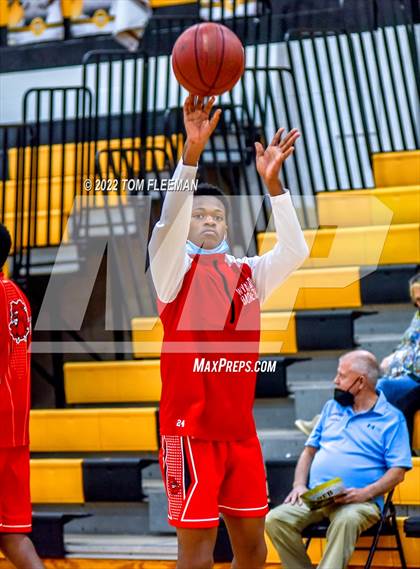 Thumbnail 2 in Shawnee Heights vs Wyandotte (Mid-Season Tournament) photogallery.