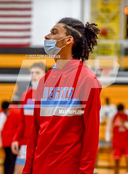 Thumbnail 2 in Shawnee Heights vs Wyandotte (Mid-Season Tournament) photogallery.