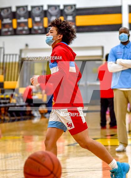 Thumbnail 3 in Shawnee Heights vs Wyandotte (Mid-Season Tournament) photogallery.