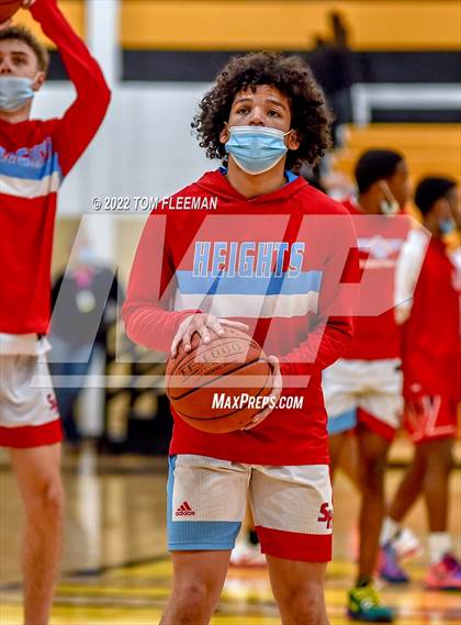 Thumbnail 3 in Shawnee Heights vs Wyandotte (Mid-Season Tournament) photogallery.