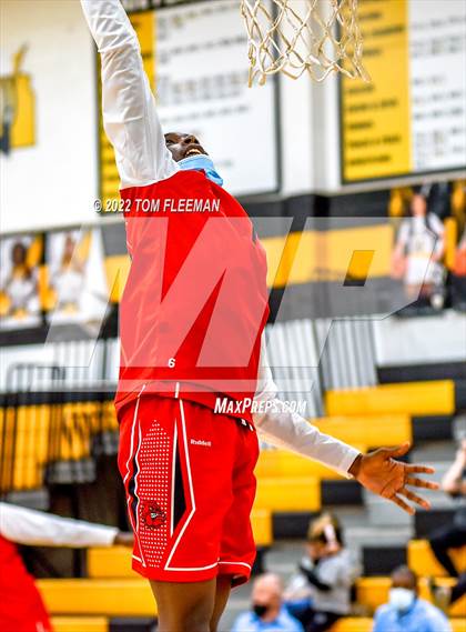 Thumbnail 2 in Shawnee Heights vs Wyandotte (Mid-Season Tournament) photogallery.