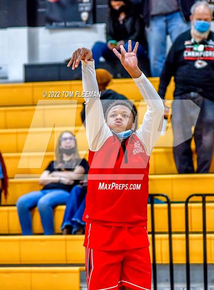 Thumbnail 3 in Shawnee Heights vs Wyandotte (Mid-Season Tournament) photogallery.