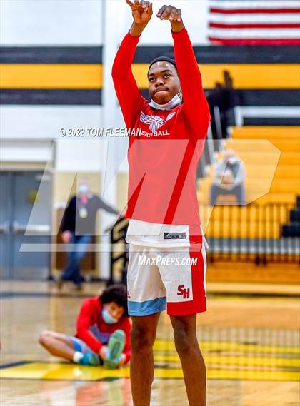 Thumbnail 1 in Shawnee Heights vs Wyandotte (Mid-Season Tournament) photogallery.