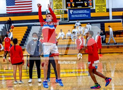 Thumbnail 2 in Shawnee Heights vs Wyandotte (Mid-Season Tournament) photogallery.
