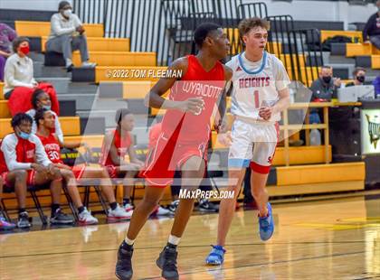 Thumbnail 1 in Shawnee Heights vs Wyandotte (Mid-Season Tournament) photogallery.