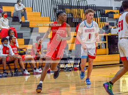 Thumbnail 3 in Shawnee Heights vs Wyandotte (Mid-Season Tournament) photogallery.