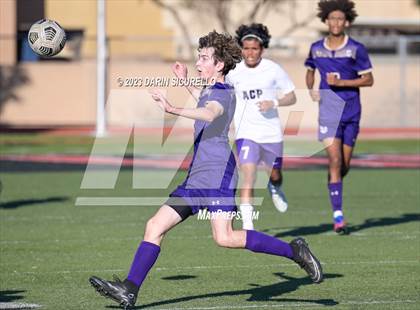 Thumbnail 3 in Arizona College Prep vs Queen Creek (Coyote Classic Tournament) photogallery.