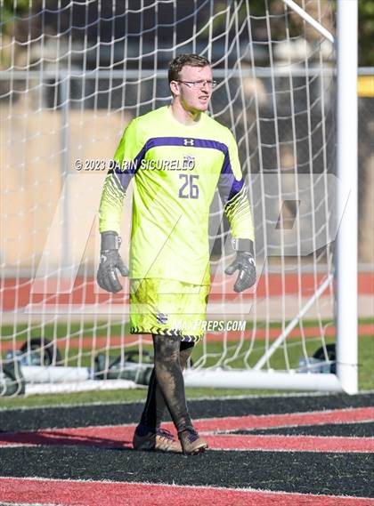 Thumbnail 3 in Arizona College Prep vs Queen Creek (Coyote Classic Tournament) photogallery.