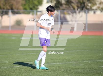 Thumbnail 3 in Arizona College Prep vs Queen Creek (Coyote Classic Tournament) photogallery.