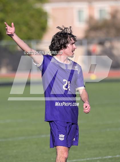 Thumbnail 1 in Arizona College Prep vs Queen Creek (Coyote Classic Tournament) photogallery.