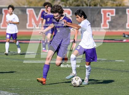 Thumbnail 2 in Arizona College Prep vs Queen Creek (Coyote Classic Tournament) photogallery.
