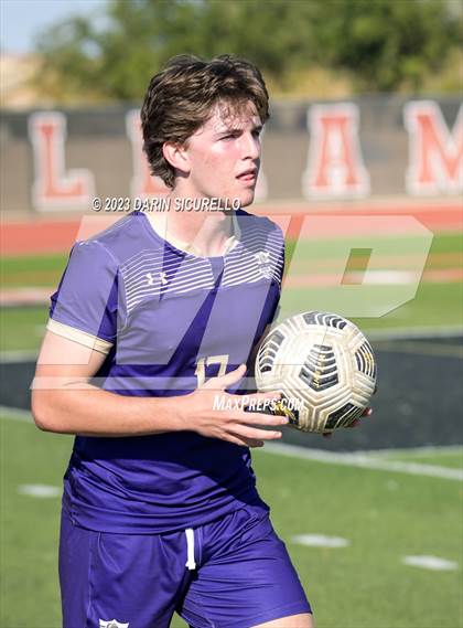 Thumbnail 1 in Arizona College Prep vs Queen Creek (Coyote Classic Tournament) photogallery.