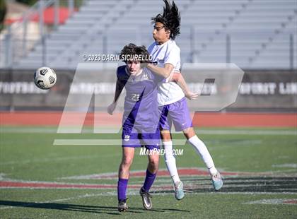Thumbnail 3 in Arizona College Prep vs Queen Creek (Coyote Classic Tournament) photogallery.