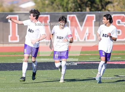Thumbnail 2 in Arizona College Prep vs Queen Creek (Coyote Classic Tournament) photogallery.