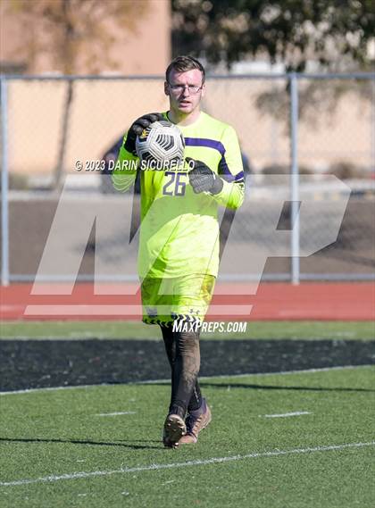 Thumbnail 1 in Arizona College Prep vs Queen Creek (Coyote Classic Tournament) photogallery.