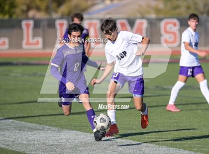 Thumbnail 3 in Arizona College Prep vs Queen Creek (Coyote Classic Tournament) photogallery.