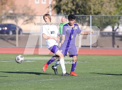 Thumbnail 3 in Arizona College Prep vs Queen Creek (Coyote Classic Tournament) photogallery.