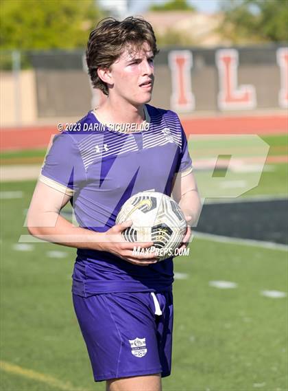 Thumbnail 1 in Arizona College Prep vs Queen Creek (Coyote Classic Tournament) photogallery.