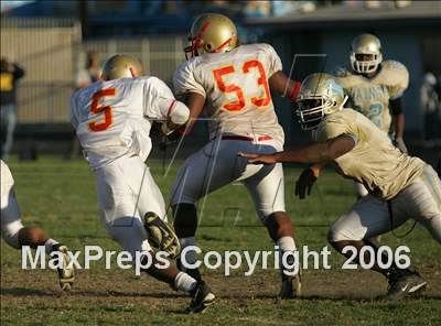 Thumbnail 2 in Taft @ Locke (SS Playoffs) photogallery.