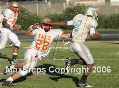 Thumbnail 2 in Taft @ Locke (SS Playoffs) photogallery.