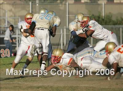 Thumbnail 2 in Taft @ Locke (SS Playoffs) photogallery.