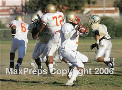 Thumbnail 2 in Taft @ Locke (SS Playoffs) photogallery.