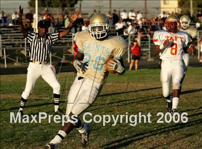 Thumbnail 2 in Taft @ Locke (SS Playoffs) photogallery.