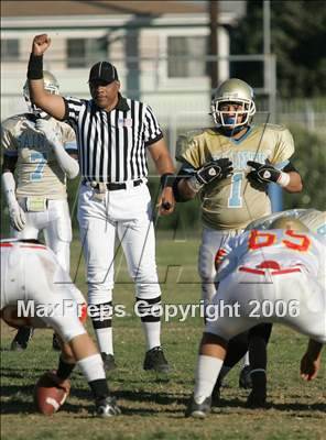 Thumbnail 3 in Taft @ Locke (SS Playoffs) photogallery.