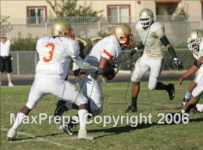 Thumbnail 3 in Taft @ Locke (SS Playoffs) photogallery.