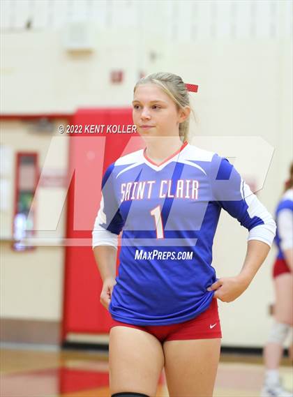 Thumbnail 2 in Regina vs St. Clair (Chippewa Valley Tournament) photogallery.