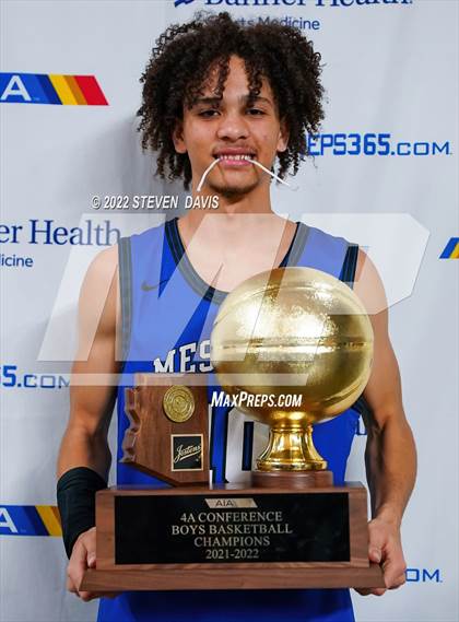 Thumbnail 3 in Salpointe Catholic vs. Mesquite (AIA 4A Final Awards) photogallery.