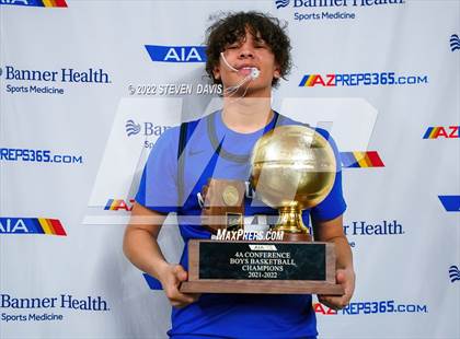 Thumbnail 2 in Salpointe Catholic vs. Mesquite (AIA 4A Final Awards) photogallery.