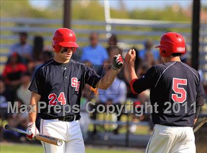 Thumbnail 2 in Horizon vs Santa Fe Christian (CIF SDS D5 Final) photogallery.
