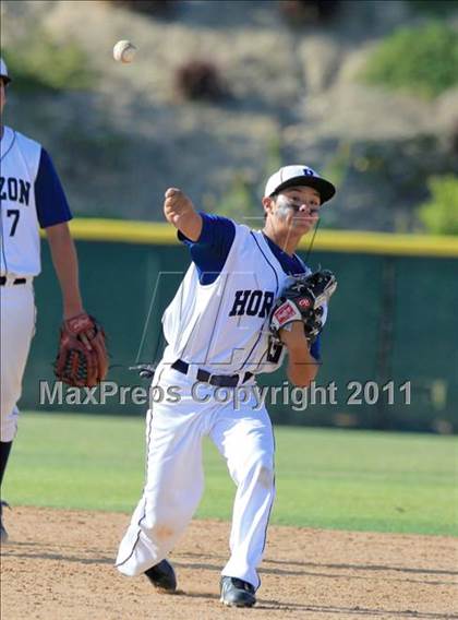 Thumbnail 1 in Horizon vs Santa Fe Christian (CIF SDS D5 Final) photogallery.