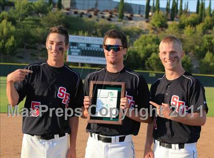 Thumbnail 1 in Horizon vs Santa Fe Christian (CIF SDS D5 Final) photogallery.
