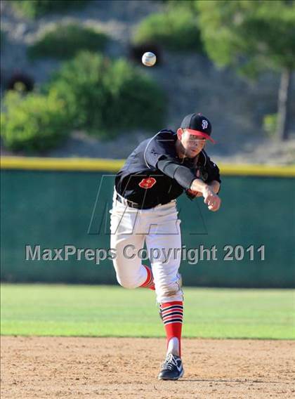 Thumbnail 2 in Horizon vs Santa Fe Christian (CIF SDS D5 Final) photogallery.