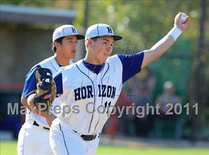 Thumbnail 3 in Horizon vs Santa Fe Christian (CIF SDS D5 Final) photogallery.