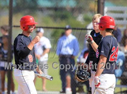 Thumbnail 2 in Horizon vs Santa Fe Christian (CIF SDS D5 Final) photogallery.
