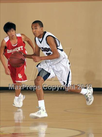 Thumbnail 2 in Desert Mirage vs La Quinta (MaxPreps Holiday Classic) photogallery.