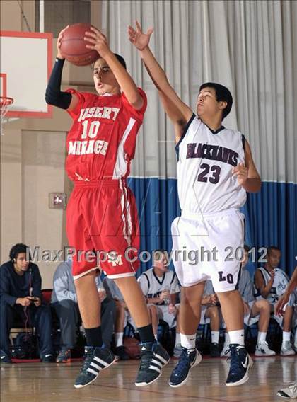 Thumbnail 3 in Desert Mirage vs La Quinta (MaxPreps Holiday Classic) photogallery.