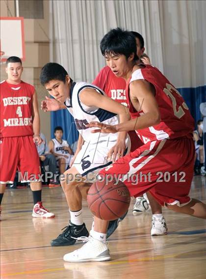 Thumbnail 3 in Desert Mirage vs La Quinta (MaxPreps Holiday Classic) photogallery.