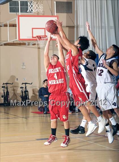 Thumbnail 1 in Desert Mirage vs La Quinta (MaxPreps Holiday Classic) photogallery.