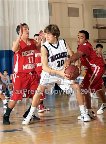 Thumbnail 2 in Desert Mirage vs La Quinta (MaxPreps Holiday Classic) photogallery.