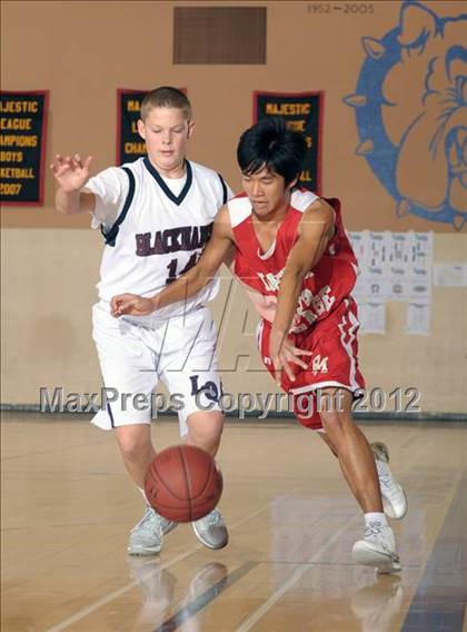 Thumbnail 1 in Desert Mirage vs La Quinta (MaxPreps Holiday Classic) photogallery.