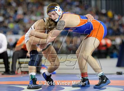 Thumbnail 2 in WIAA 3A 145 LB Championship  photogallery.
