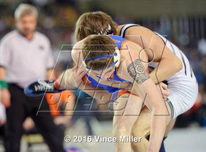 Thumbnail 1 in WIAA 3A 145 LB Championship  photogallery.