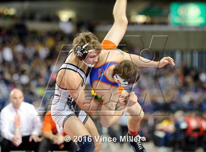 Thumbnail 1 in WIAA 3A 145 LB Championship  photogallery.
