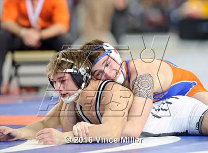 Thumbnail 3 in WIAA 3A 145 LB Championship  photogallery.