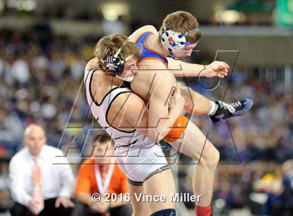 Thumbnail 2 in WIAA 3A 145 LB Championship  photogallery.