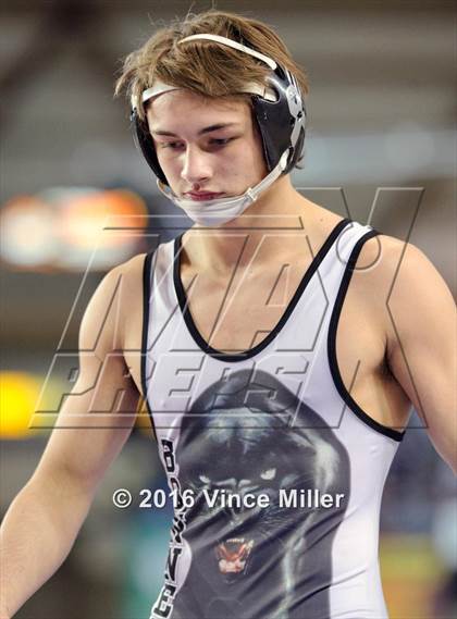 Thumbnail 2 in WIAA 3A 145 LB Championship  photogallery.